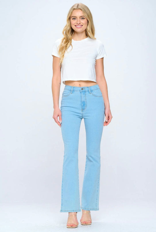 New Dawn Lightwash Flare Jeans