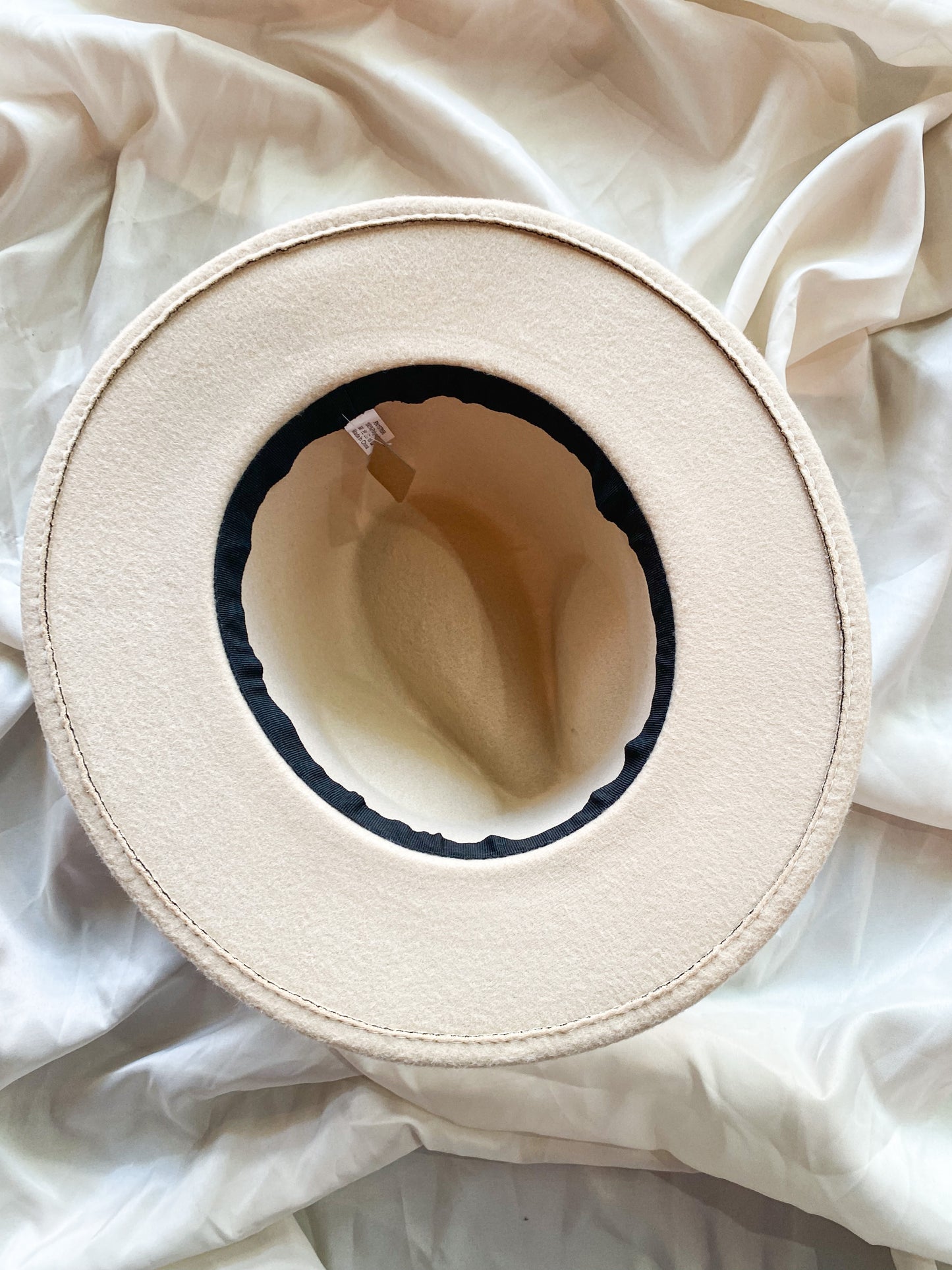 Tammy Braided Ribbon Fedora Brim Hat
