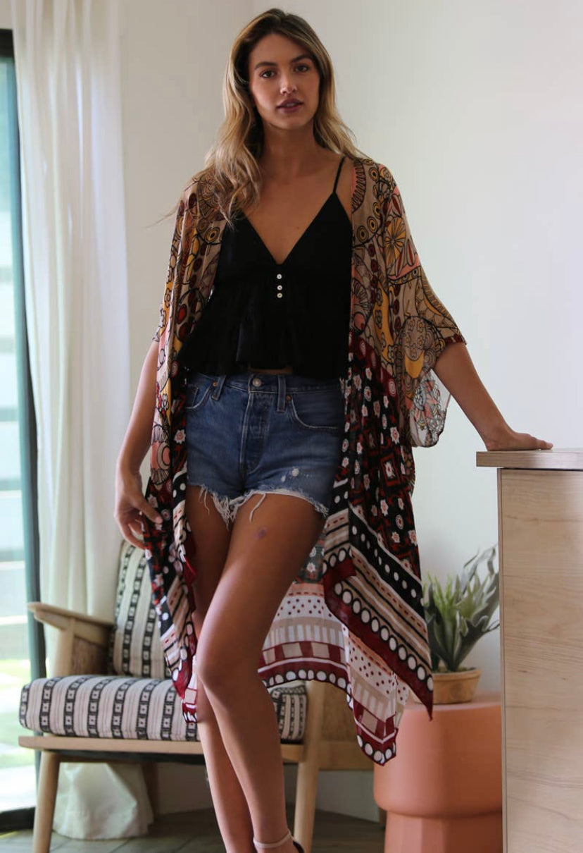 It’s a vibe boho Kimono