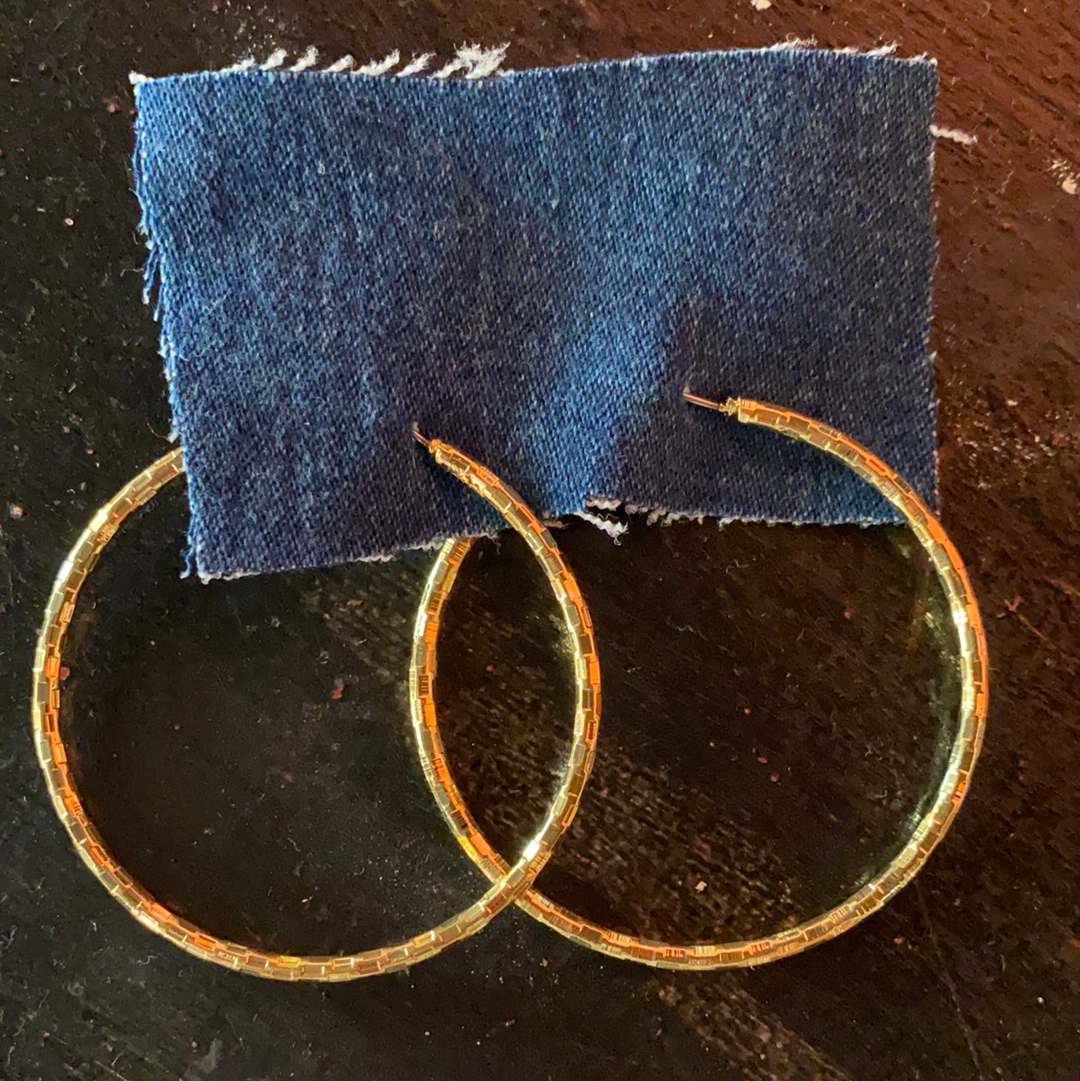Gold Hoops