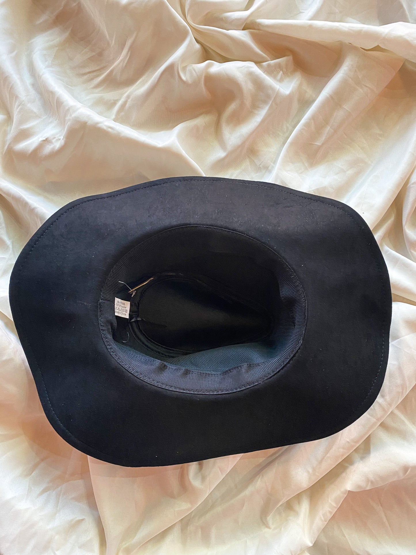 Jody Black Wide Brim Hat