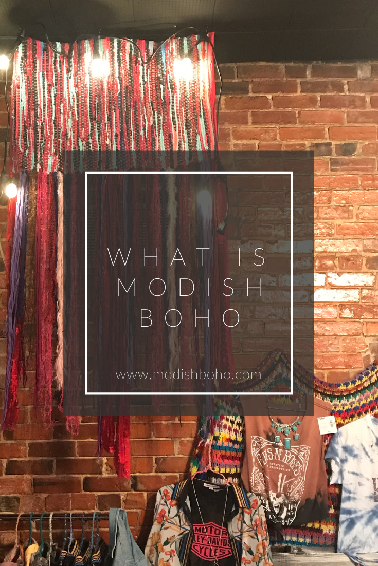 What is Modish Boho Boutique,and who is the "Modish" girl?
