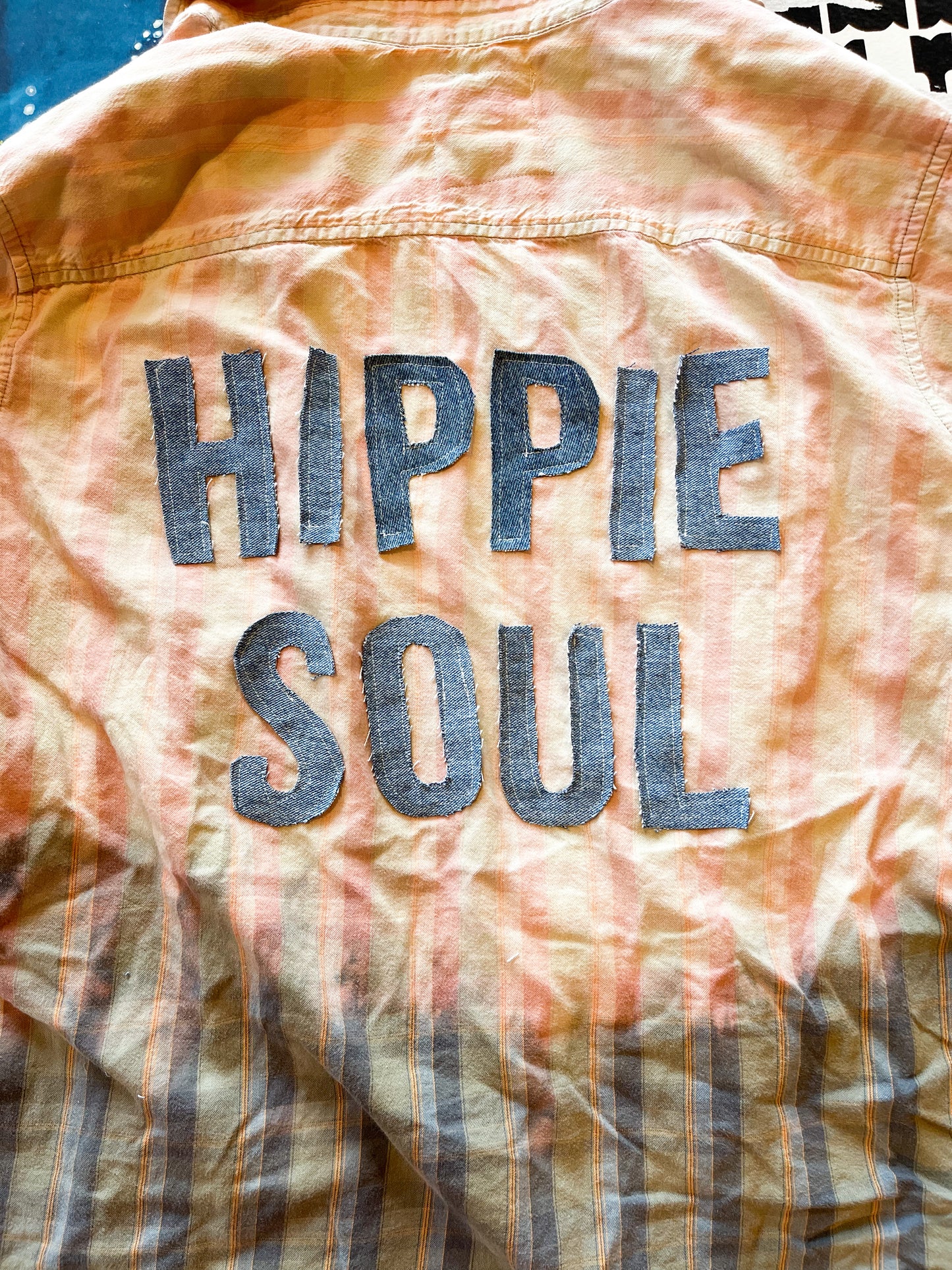 Hippie Soul Upcycled Flannel Shirt