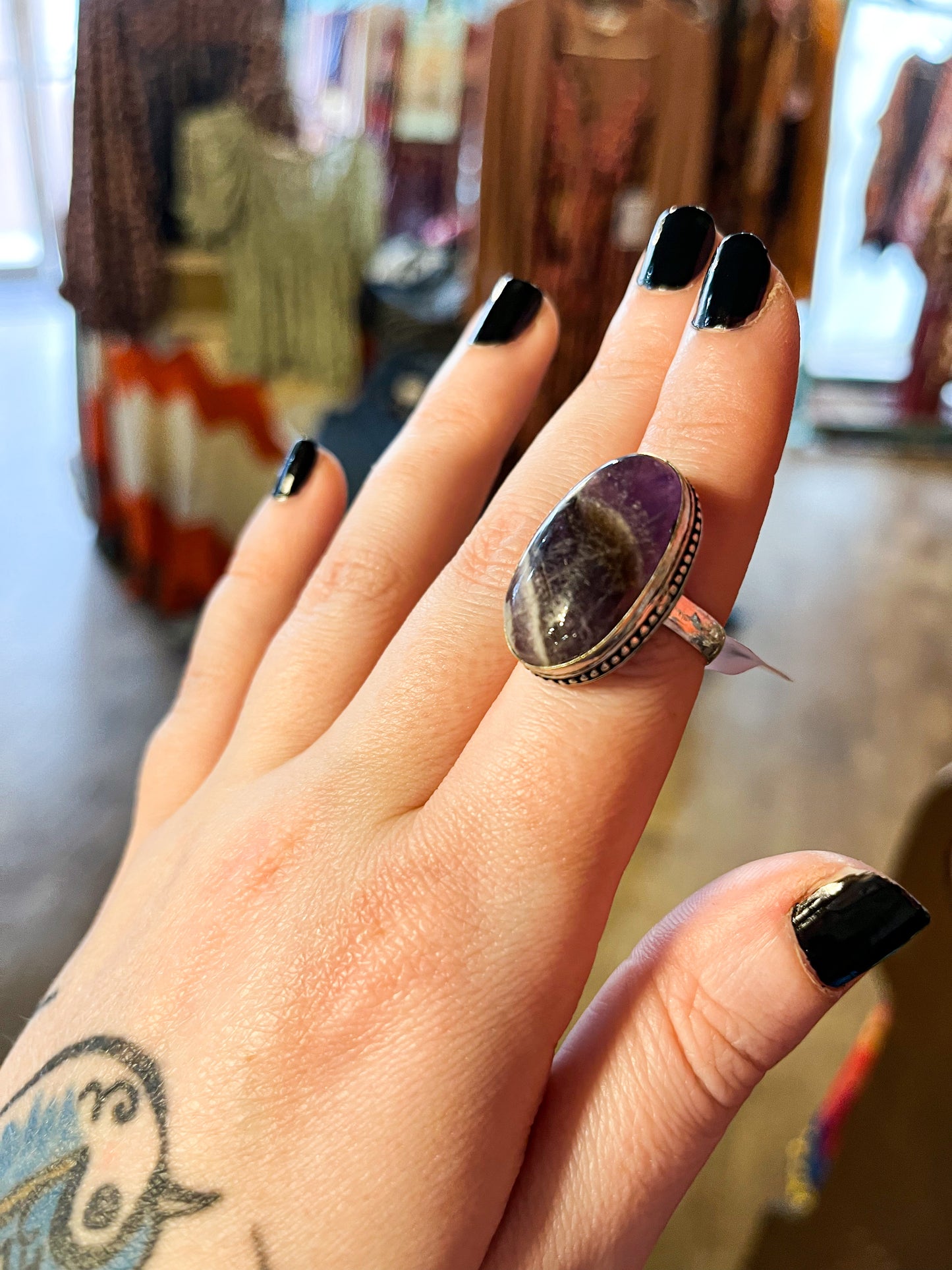 Lace Amethyst Ring size 7.5