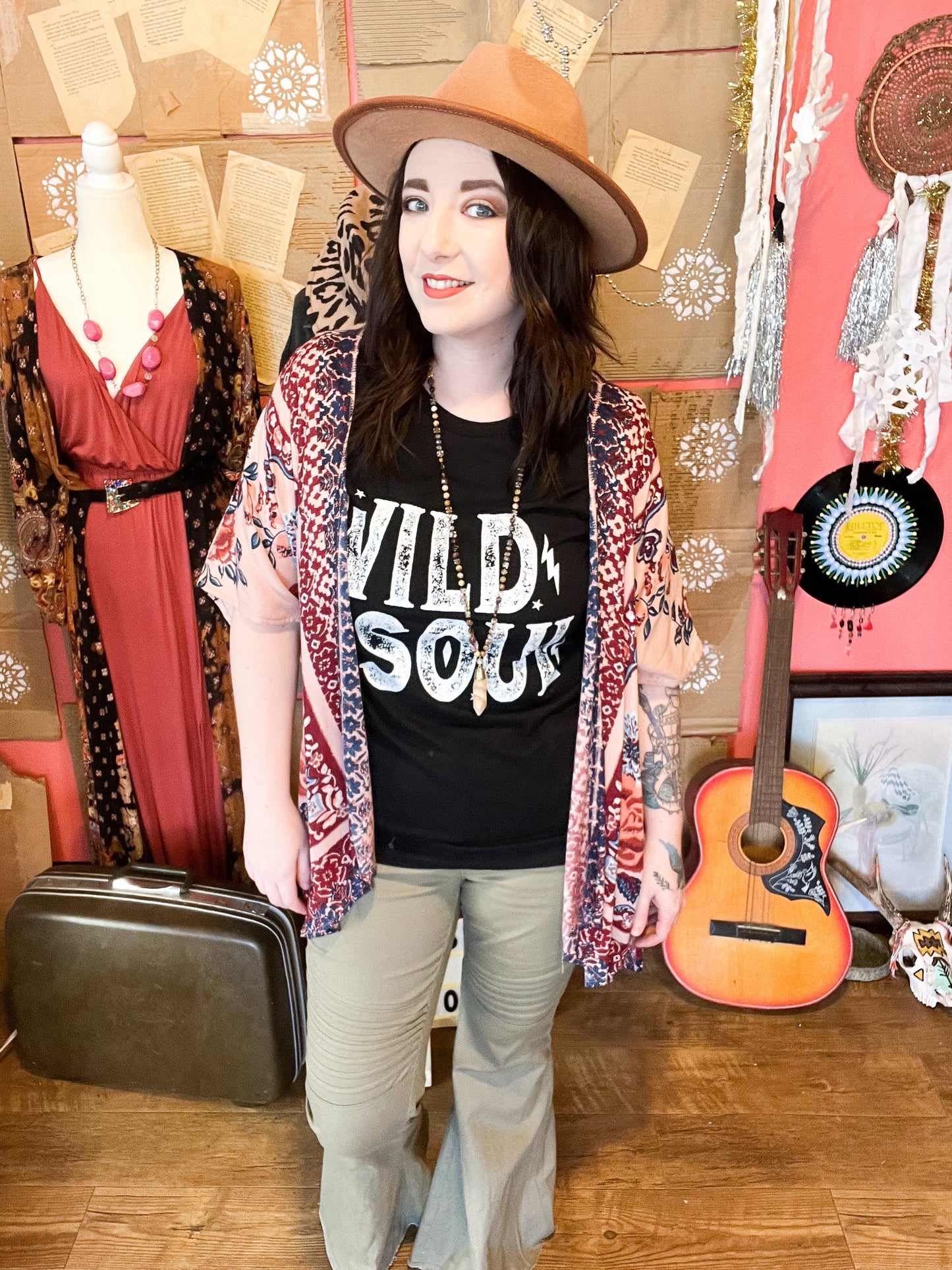 Wild soul western graphic tee