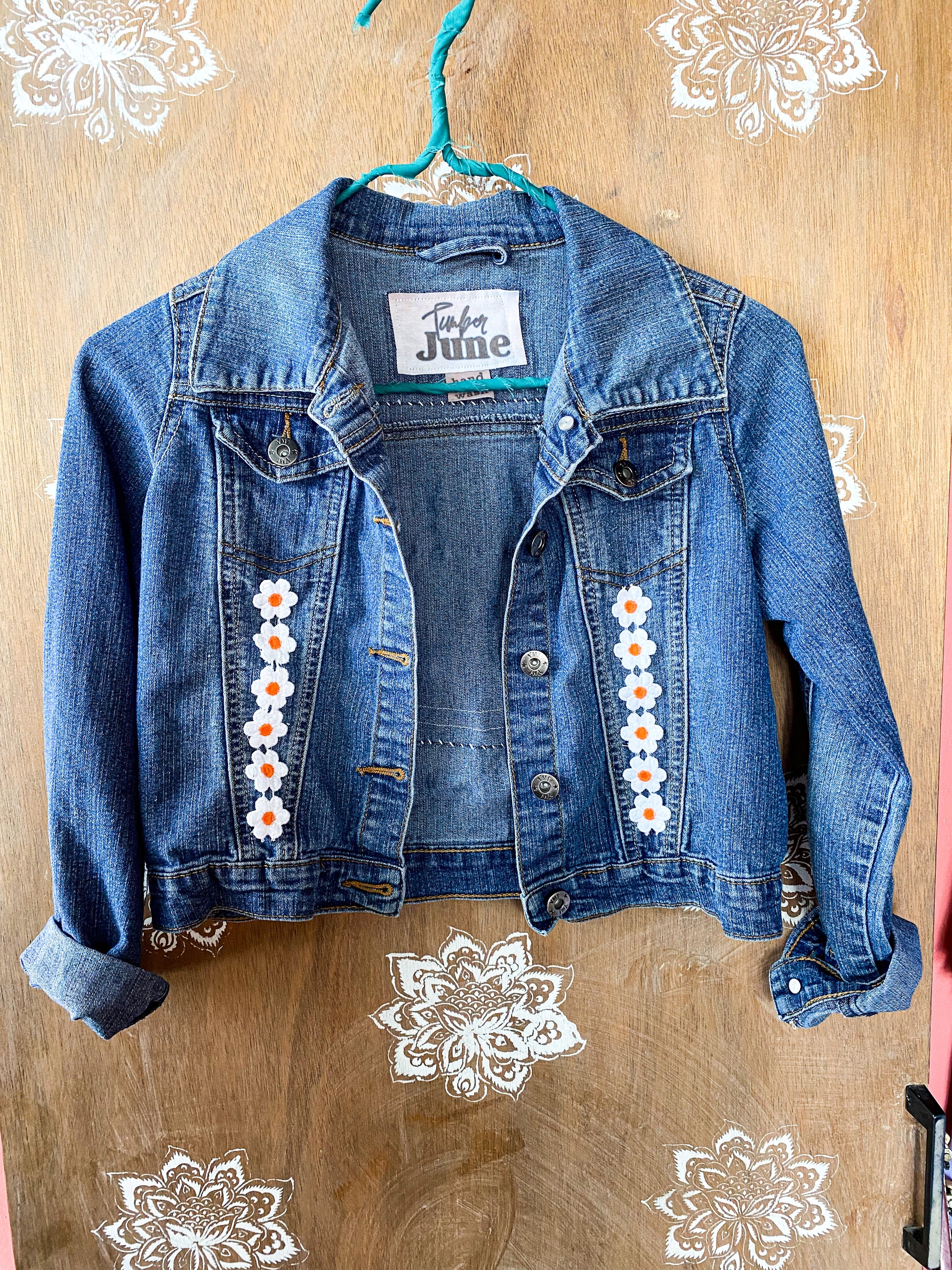 DIY Family Heirloom Denim Jacket with Spoonflower — M E G M A D E