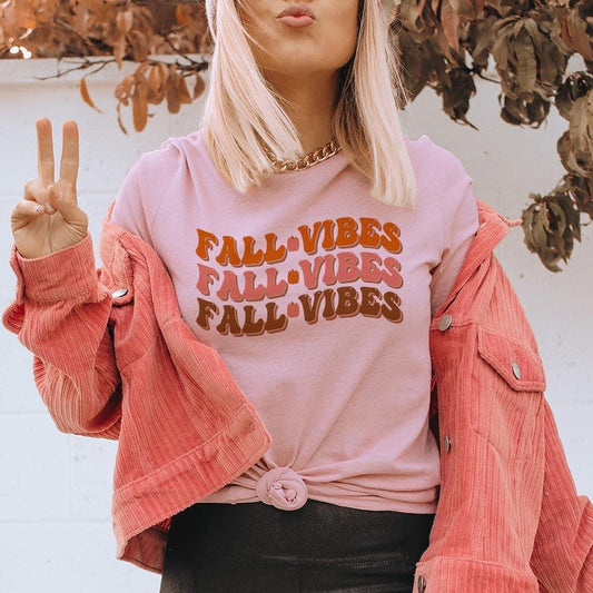Fall Vibes Retro Graphic Tee