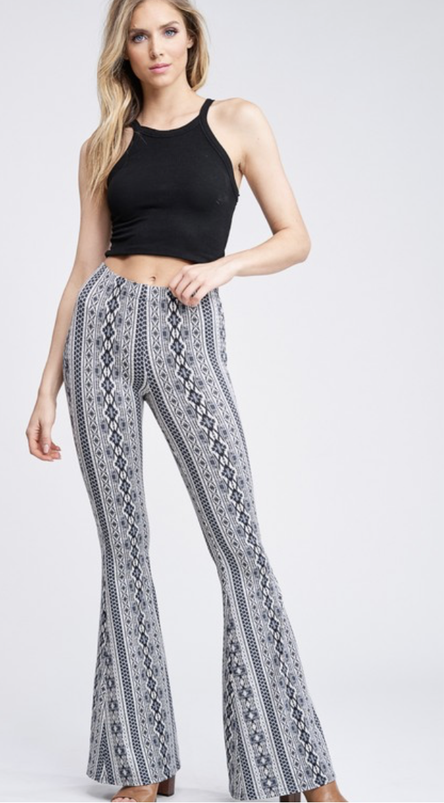 Boho 2025 flared trousers
